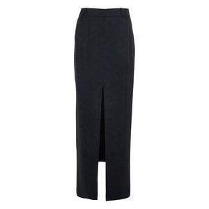 톰포드 버튼 슬릿 맥시 스커트, 블랙계열, Italy 36