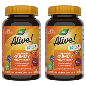 네이쳐스웨이 얼라이브! 키즈 프리미엄 멀티비타민 구미, 90정, 2개