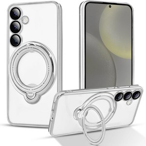 Kudos 투명 휴대폰 케이스 크립톡 맥세이프 카메라 랜즈 보호 필름 일체형