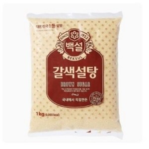 백설 갈색설탕, 1kg, 8개