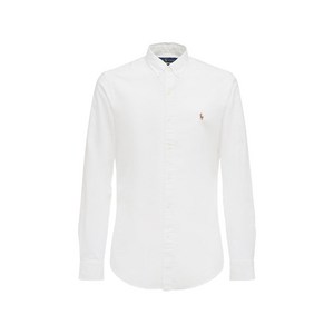 폴로랄프로렌 로고 자수 긴소매 셔츠, 화이트계열, Standard M(KR 38)