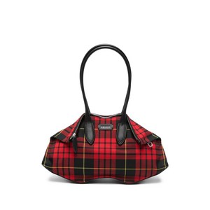 알렉산더맥퀸 타탄 숄더 백