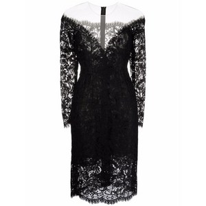돌체앤가바나 돌체앤가바나 레이스 디테일 미니 드레스, 블랙계열, Italy 38(KR 33)