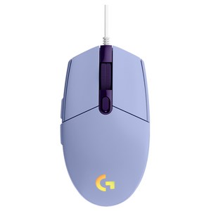 로지텍 G102 라이트싱크 게이밍 유선 마우스