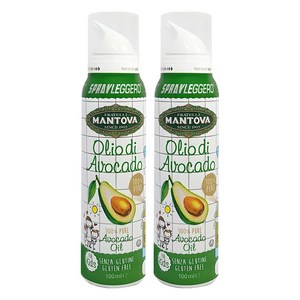 만토바 키즈 오일 스프레이, 아보카도, 100ml, 2개