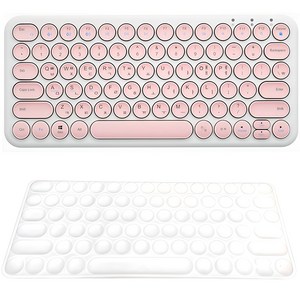 아이노트 멀티 페어링 블루투스 무선 텐키리스 키보드 + 키스킨