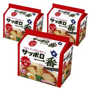삿포로이치방 쇼유맛 5개입, 3개