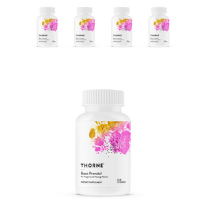 쏜리서치 베이직 프레나탈 포 프레그넌트 앤 락테이팅 우먼 캡슐, 90정, 5개