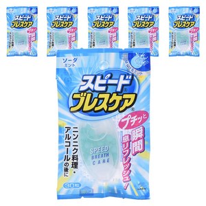 고바야시 스피드 브레스 케어 소다 민트 30개입, 6개