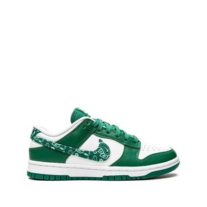 나이키 덩크 로우 에센셜 페이즐리 스니커즈, US 6.5(KR 235), 화이트계열+그린계열