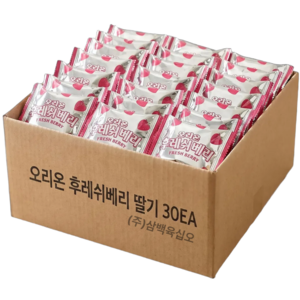 오리온 후레쉬베리 딸기, 28g, 30개
