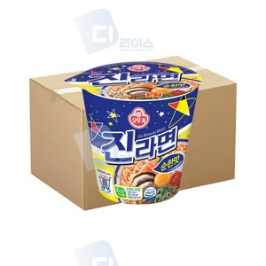 오뚜기 진라면컵 순한맛 65g, 60개