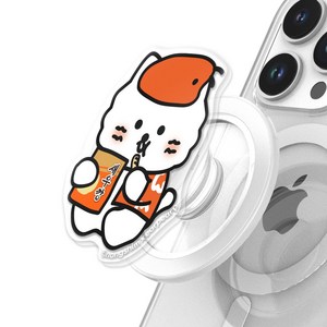 [어프어프X농심] 2배 자력 맥세이프 아크릴스마트톡 핸드폰 거치대