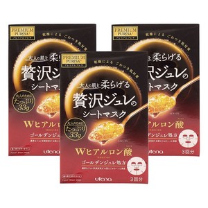 프리미엄프레사 골든 젤리 마스크 히알루론산, 3개입, 3개