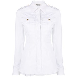 알렉산더맥퀸 박스 플리츠 셔츠