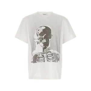 알렉산더맥퀸 스켈레톤 프린트 티셔츠
