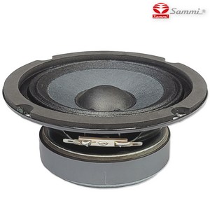 SR-125B40 삼미스피커 5인치 최대 80W 저음 우퍼 및 중음 사용 단단한 중음 또렸한 음성 전달 교회 성당 학교스피커 및 홈오디오스피커 사용