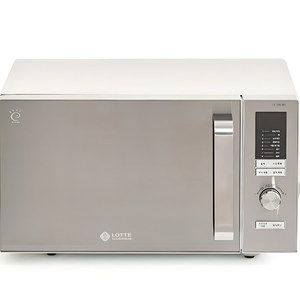 롯데알미늄 무회전 플랫형 전자레인지 다이얼식 23L