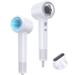 LifeSync 고속 헤어 드라이어 BLDC 모터 이온 두피케어 저소음 드라이기 1500w