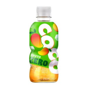 뿌요 팔도 코코뿌요 제로 애플망고, 280ml, 24개