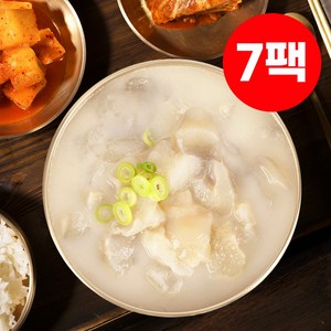 마음담은 진한 도가니탕, 7개, 500g