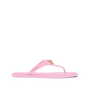 베르사체 알리아 메탈릭 디테일 플립플랍, Italy 40(KR 270), 핑크계열