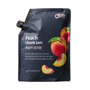 오트리 복숭아 청크잼 1kg 2개세트, 2개