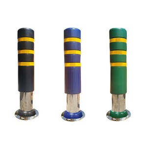 서진 [앙카식] 스텐 일자 우레탄 볼라드 캡포함 150파이, 진회색3줄(H800), 1개