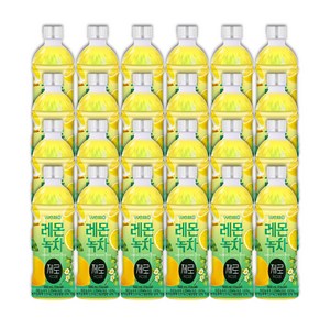 웰그린 스위츠 레몬녹차 제로 페트음료, 500ml, 24개