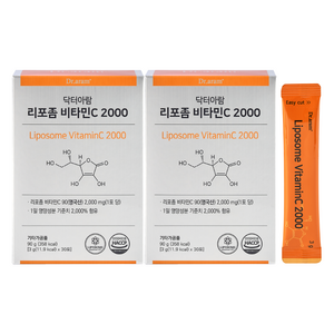 닥터아람 리포좀 비타민C 2000 분말 스틱, 90g, 2개