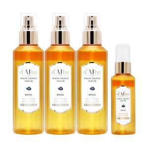 [대용량 시즌5]달바 미스트 로얄 세럼 화이트 트러플 160ml 3통+60ml 1통 변정수, 1개