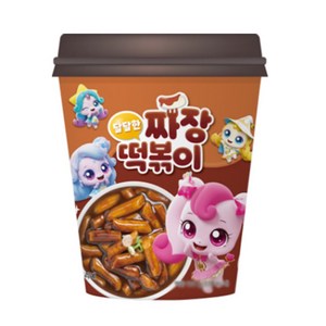 티니핑 달달한 짜장떡볶이, 8개, 120g