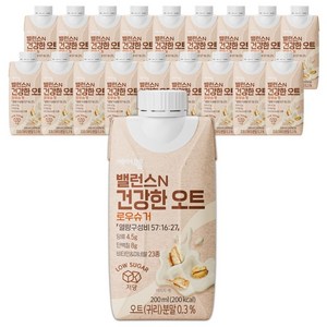 케어웰 밸런스N 건강한 오트 로우슈거, 200ml, 18개