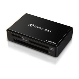 트랜센드 RDF8K2 USB3.1 멀티리더기 카드리더기, 블랙, 선택하세요, 1개