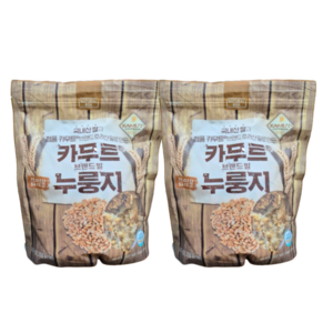 내추럴박스 카무트 브랜드 밀 끓임용 누룽지, 600g, 2개