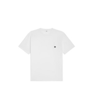 셀린느 로고 디테일 반소매 티셔츠, 화이트계열, S(KR 95)