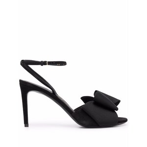 페라가모 바라 보우 디테일 샌들, US 9(KR 265C (Slim)), 블랙계열