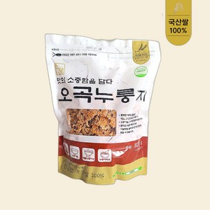 소담푸드 국내산쌀로 만든 오곡누룽지, 820g, 3개