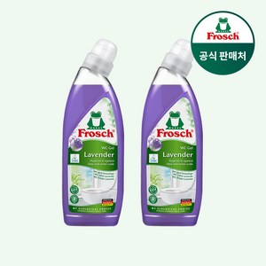[매일 배송] 프로쉬 독일 변기 세정제 라벤더 750ml 단품 변기 클리너, 2개
