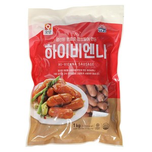 사조오양 하이비엔나1kg, 1kg, 1개