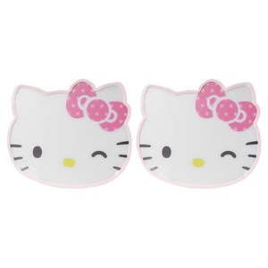 Bantang 산리오 캐릭터 얼굴 모양 도마, 30 x 26.3c..., 헬로키티 핑크, 2개