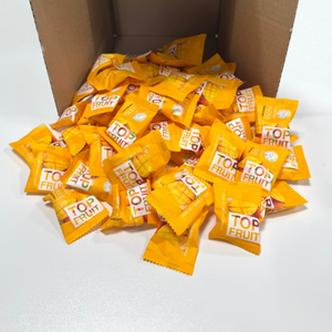 정품 coowy 베트남 탑푸르트 망고젤리 탑젤리 망고맛 100개(개별포장), 100개