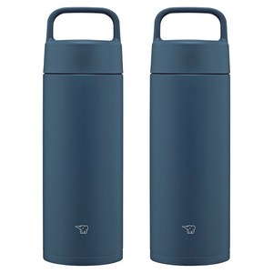 조지루시 보온병 핸들 텀블러 500ml 네이비 SMRS50AD, 네이비, 0.5L, 2개