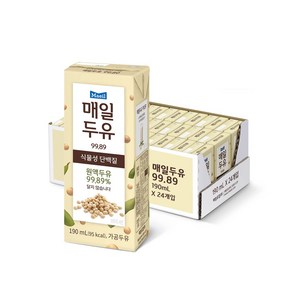 매일유업 매일두유 99.9, 190ml, 48개