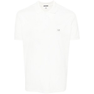 C.P.컴퍼니 70/2 머서라이즈드 폴로 셔츠, 화이트계열, Standard S