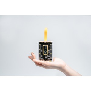 불멍 올인원 10000mAh 일체형 보조배터리, DL009_WT