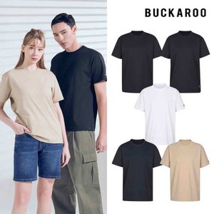 [버커루] [최초가 59 000원] BUCKAROO 24SS 남녀공용 소로나 반팔티셔츠 5종