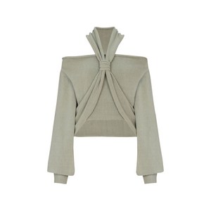 발망 긴소매 스웨터, 그린계열, Standard L(KR 66)