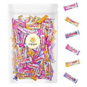 후르츠텔라 요구르트 대용량 카라멜 캔디 개별포장 100개