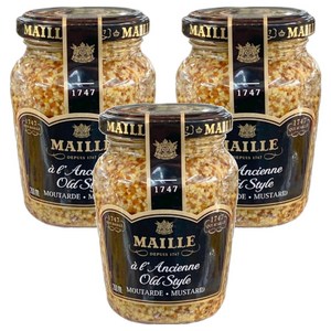 마이어 올드스타일 홀그레인 머스타드, 200g, 3개